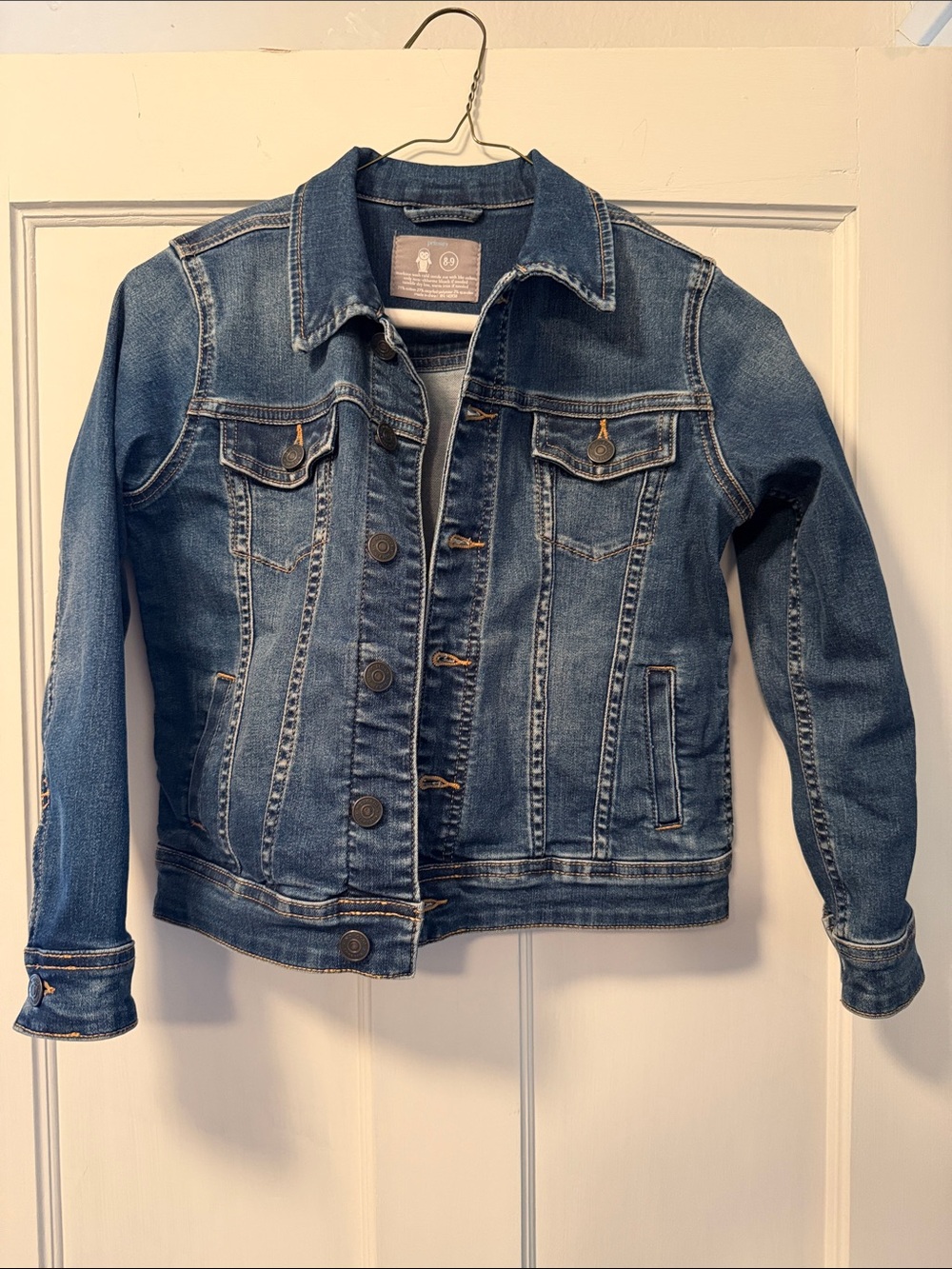 Primary Kids Dark Blue Denim Jacket